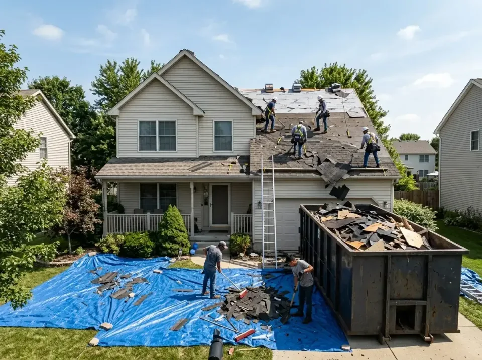 roof-replacement-debris-remova-004 — frequently asked questions, Cheapest Dumpster Rentals in Powell, OH
